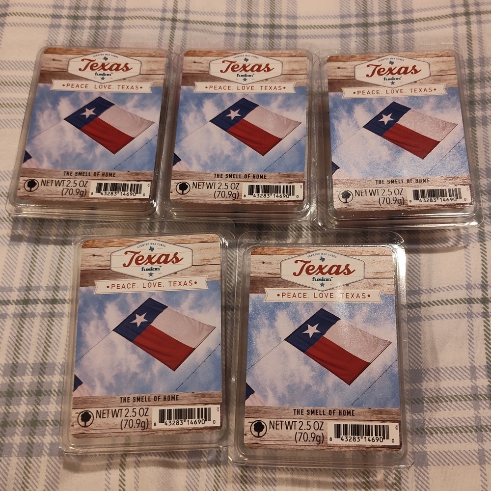 NEW! Texas "The Smell Of Home" Wax Melts Bundle (5pk) *Only Have 1 Set Left*